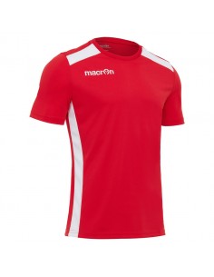 MAGLIA CALCIO SIRIUS MANICA CORTA - ROSSO/BIANCO - MACRON
