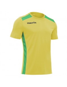 MAGLIA CALCIO SIRIUS MANICA CORTA - GIALLO/VERDE - MACRON