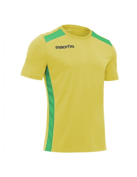 MAGLIA CALCIO SIRIUS MANICA CORTA - GIALLO/VERDE - MACRON MAGLIA CALCIO SIRIUS MANICA CORTA - GIALLO/VERDE - MACRON