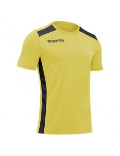 MAGLIA CALCIO SIRIUS MANICA CORTA - GIALLO/NERO - MACRON