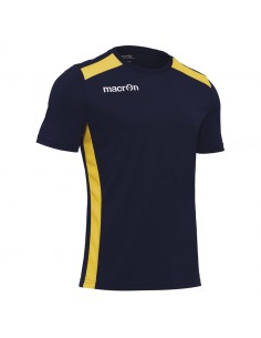 MAGLIA CALCIO SIRIUS MANICA CORTA - NERO/GIALLO - MACRON