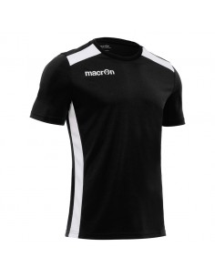 MAGLIA CALCIO SIRIUS MANICA CORTA - NERO/BIANCO - MACRON