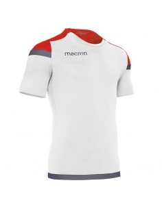MAGLIA CALCIO TITAN BIANCO/ROSSO/ANTRACITE - MACRON