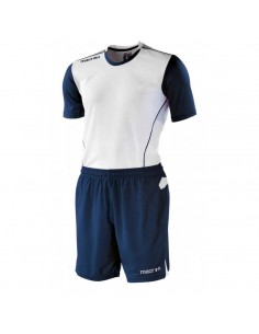 COMPLETO CALCIO RAVEN SET - MACRON - BIANCO NAVY