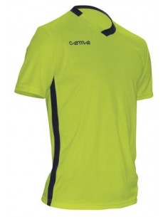 MAGLIA CALCIO CLASSIC GIALLO FLUO/NERO - CAMASPORT