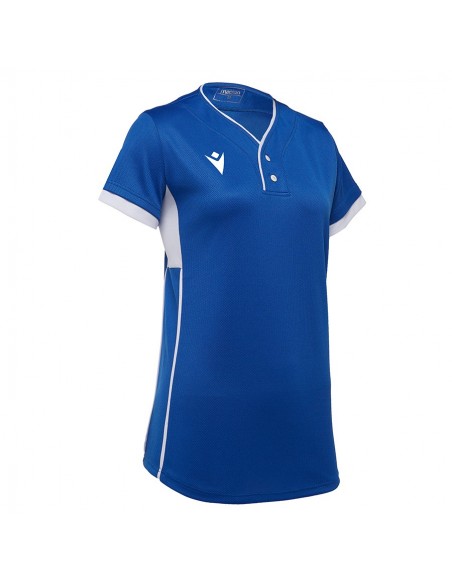 MAGLIA BASEBALL/ SOFTBALL INNING BLU ROYAL/BIANCO- MACRON MAGLIA BASEBALL/ SOFTBALL INNING BLU ROYAL/BIANCO- MACRON