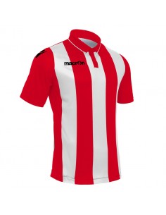 MAGLIA CALCIO SKOLL - ROSSO/BIANCO - MACRON