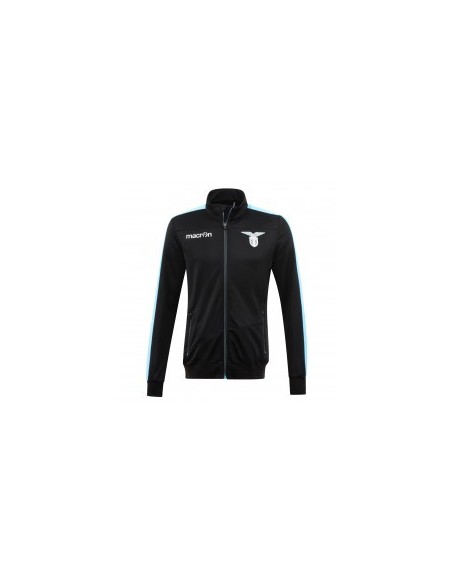 giacca poly linea fan ner/azz.fluo senior ss lazio 2016/17