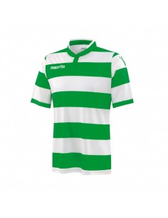 MAGLIA CALCIO MACRON KEPLER SHIRT MANICA CORTA - BIANCO/VERDE