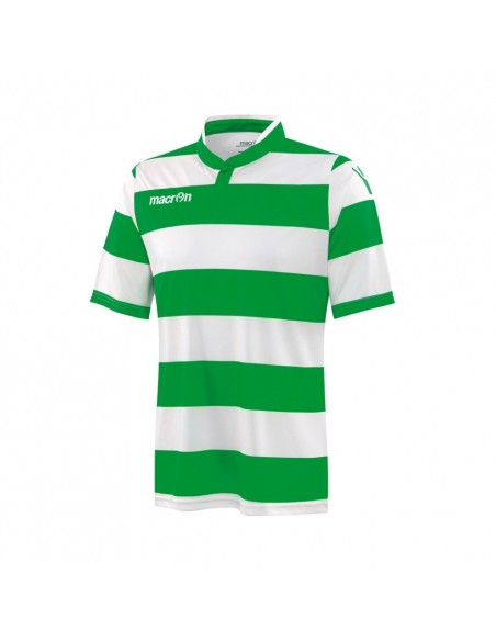 MAGLIA CALCIO MACRON KEPLER SHIRT MANICA CORTA - BIANCO/VERDE MAGLIA CALCIO MACRON KEPLER SHIRT MANICA CORTA - BIANCO/VERDE