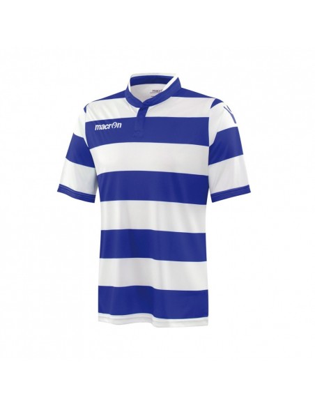 MAGLIA CALCIO MACRON KEPLER SHIRT MANICA CORTA - BIANCO/ROYAL MAGLIA CALCIO MACRON KEPLER SHIRT MANICA CORTA - BIANCO/ROYAL