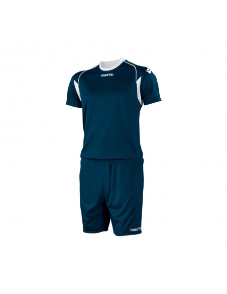 COMPLETO CALCIO MACRON VESTA SET MANICA CORTA - NAVY/BIANCO COMPLETO CALCIO MACRON VESTA SET MANICA CORTA - NAVY/BIANCO
