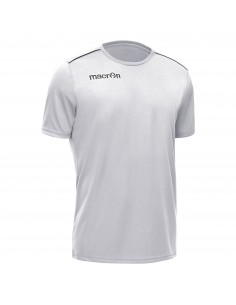 MAGLIA CALCIO/RUGBY RIGEL MACRON MANICA CORTA - BIANCO