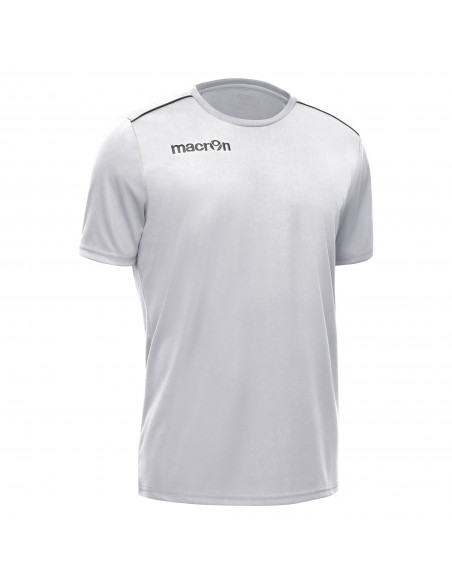 MAGLIA CALCIO/RUGBY RIGEL MACRON MANICA CORTA - BIANCO MAGLIA CALCIO/RUGBY RIGEL MACRON MANICA CORTA - BIANCO