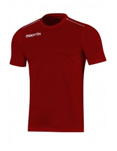 MAGLIA CALCIO/RUGBY RIGEL MACRON MANICA CORTA - GRANATA