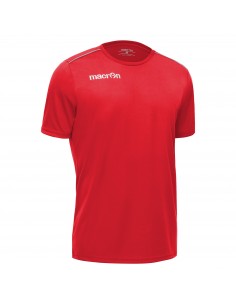 MAGLIA CALCIO/RUGBY RIGEL MACRON MANICA CORTA - ROSSO