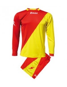 COMPLETO CALCIO ERGO ZEUS - ROSSO GIALLO