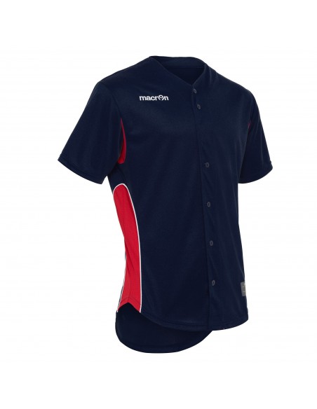 MAGLIA BASEBALL DEFENDER MACRON - NAVY/ROSSO MAGLIA BASEBALL DEFENDER MACRON - NAVY/ROSSO