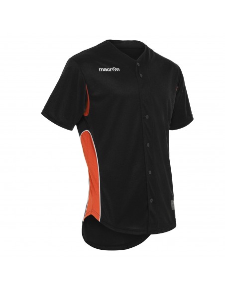 MAGLIA BASEBALL DEFENDER MACRON - NERO/ARANCIO MAGLIA BASEBALL DEFENDER MACRON - NERO/ARANCIO